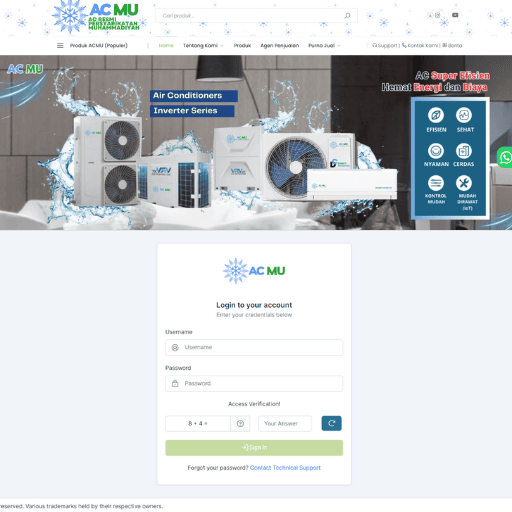 Portfolio Website ACMU