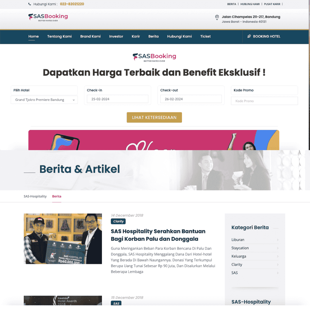Portfolio SAS Hospitality