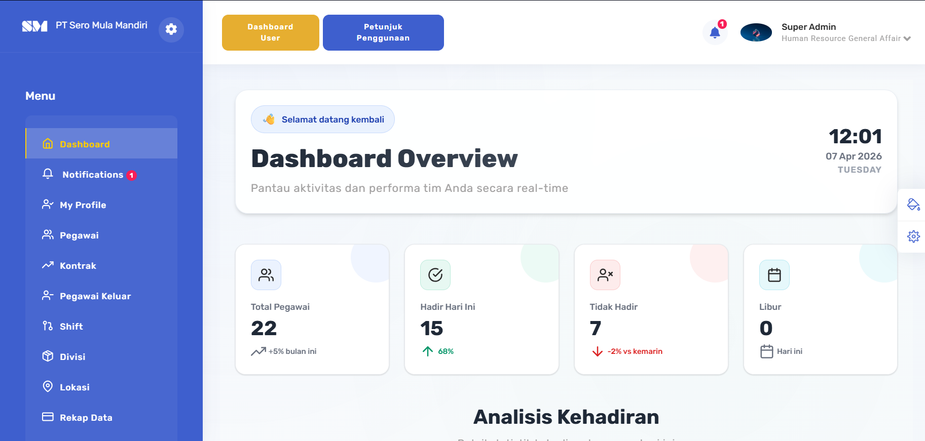 Project Human Resource Management System by AV Labs